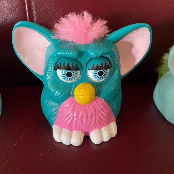 Furbies McDonalds set of 5 Happy Meal Toys 1998 - Picture 5 of 16